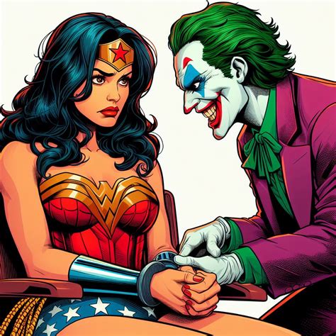 wonder woman vs joker